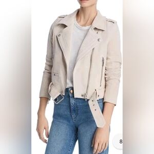 Women's Cream Biker Jacket